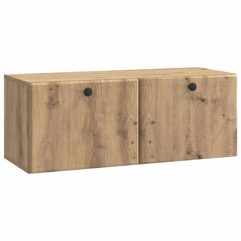 Sieninė TV spintelė 78,5 x 31 x 30 cm Artisano ąžuolo