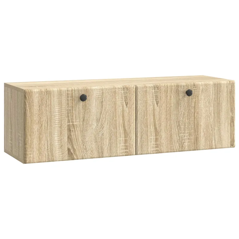 Sieninė TV spintelė 98 x 31 x 30 cm Sonoma ąžuolas