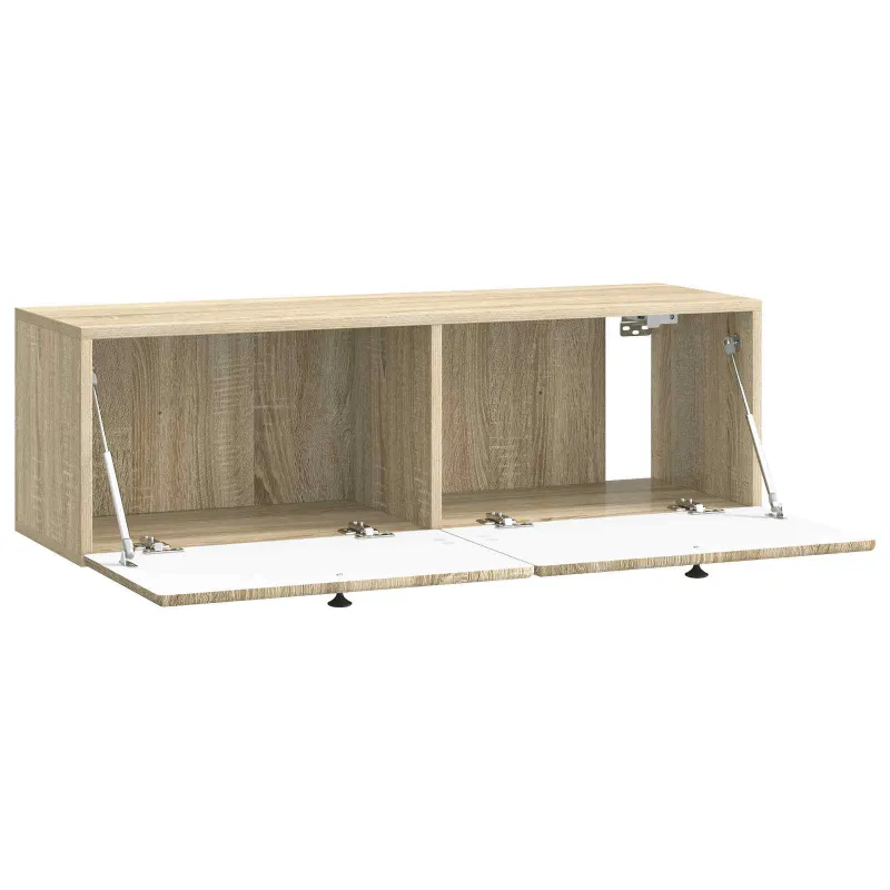 Sieninė TV spintelė 98 x 31 x 30 cm Sonoma ąžuolas