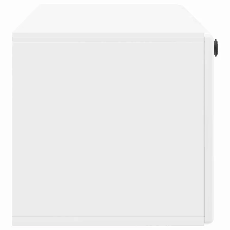 Sieninė TV spintelė 98 x 31 x 30 cm Itin blizgi balta