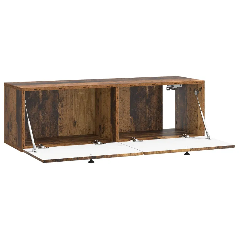 Sieninė TV spintelė 98 x 31 x 30 cm Sendintos medienos