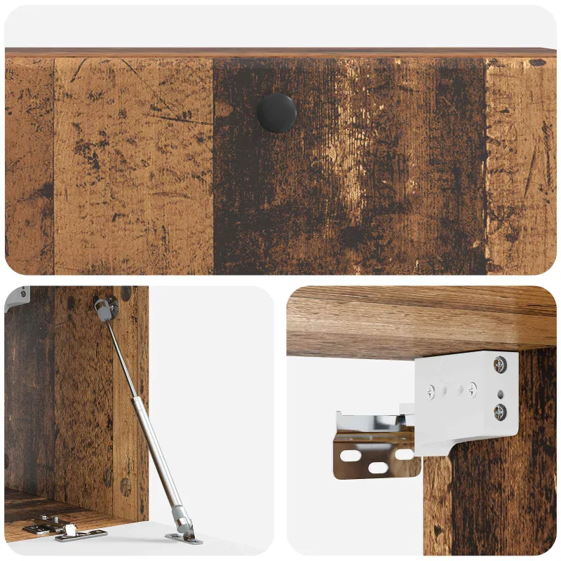 Sieninė TV spintelė 98 x 31 x 30 cm Sendintos medienos
