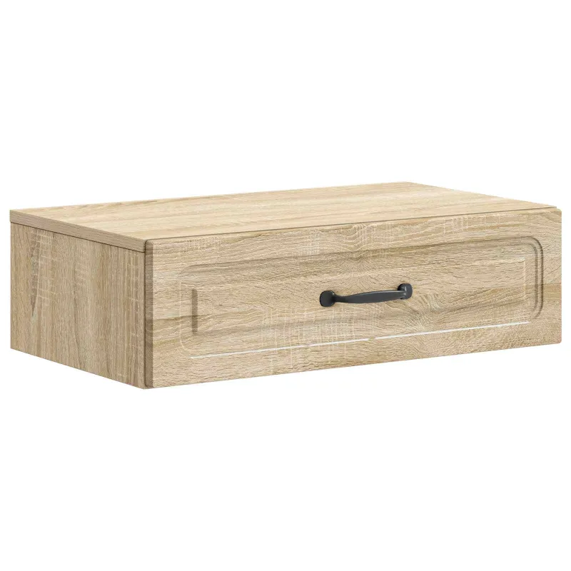Sieninis šoninis staliukas Sonoma ąžuolas 59 x 34,5 x 17 cm