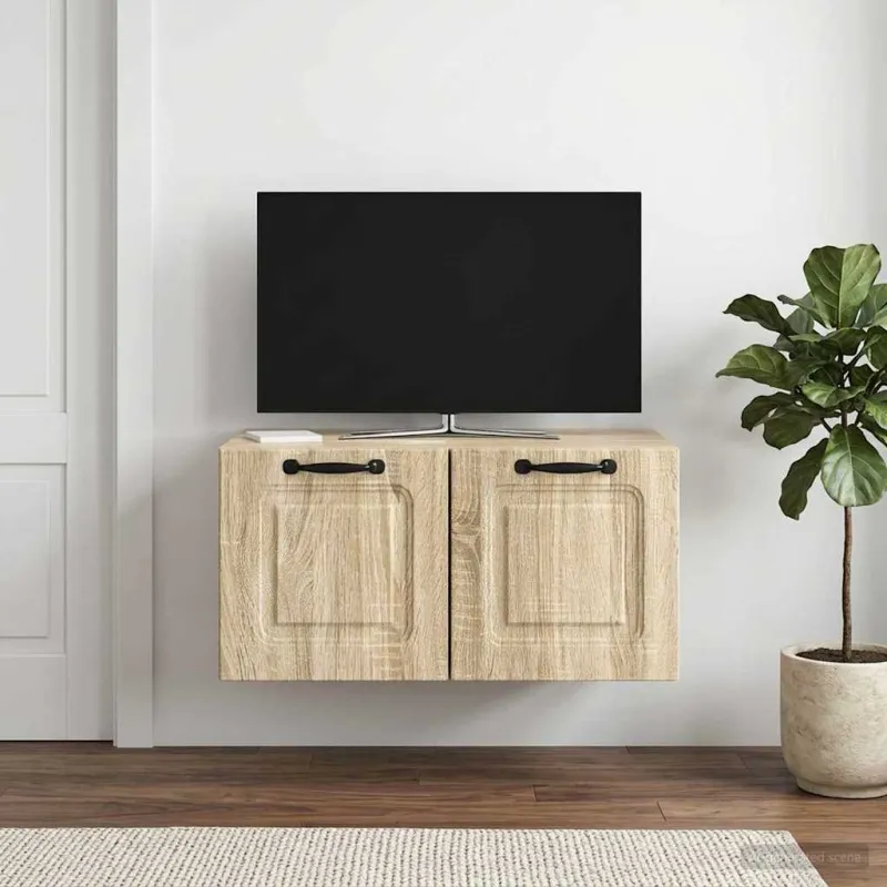 Sieninė TV spintelė Sonoma ąžuolas 59,5 x 41 x 30 cm