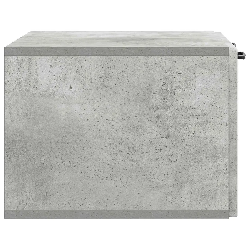 Sieninė TV spintelė Betono pilka 59,5 x 41 x 30 cm