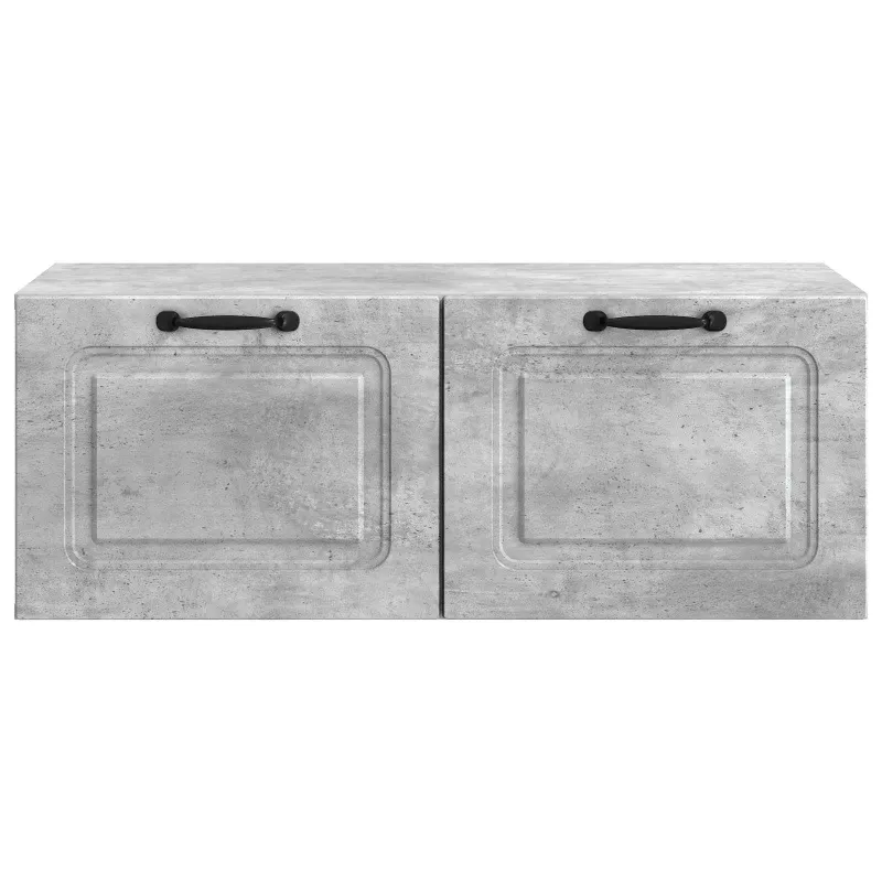 Sieninė TV spintelė Betono pilka 78,5 x 41 x 30 cm