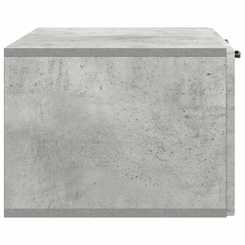 Sieninė TV spintelė Betono pilka 78,5 x 41 x 30 cm