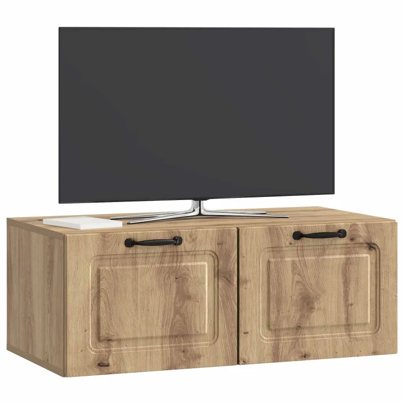 Sieninė TV spintelė Artisano ąžuolo 78,5 x 41 x 30 cm