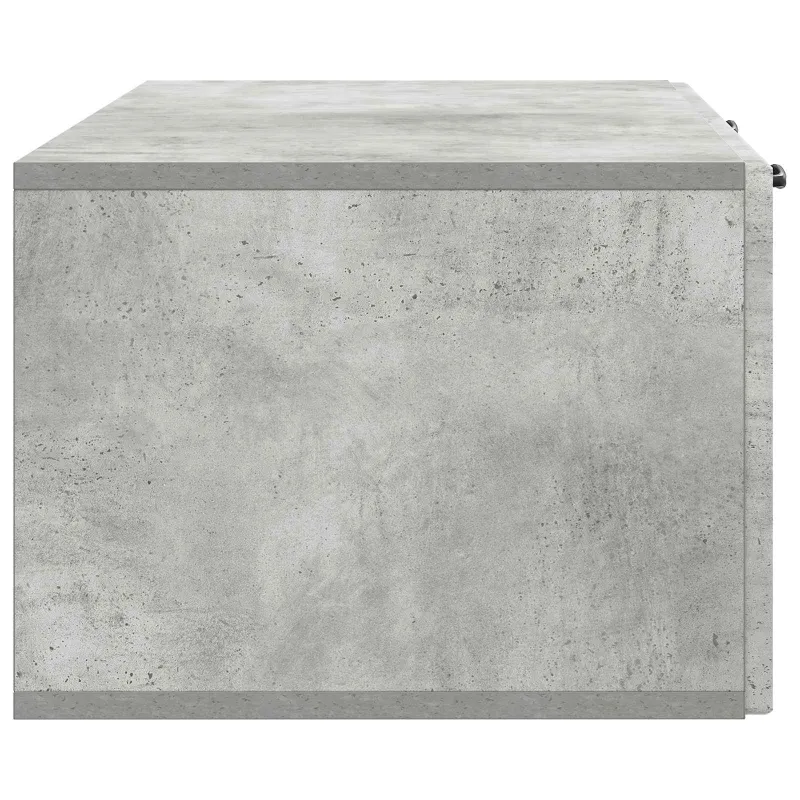 Sieninė TV spintelė Betono pilka 98 x 41 x 30 cm