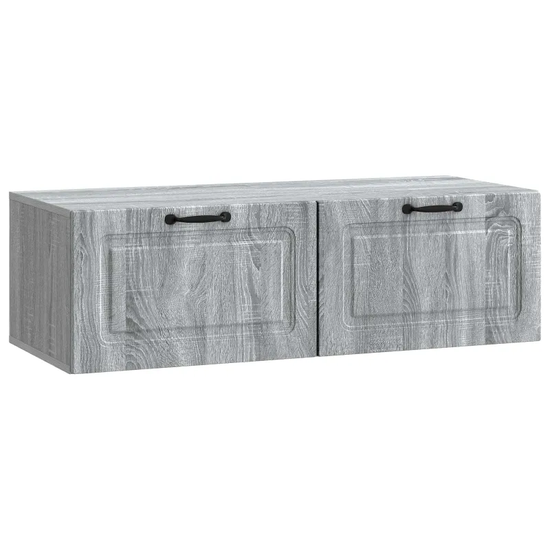 Sieninė TV spintelė Pilka sonoma ąžuolo 98 x 41 x 30 cm