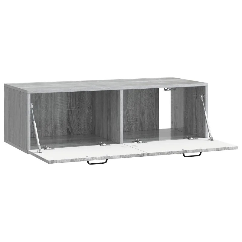 Sieninė TV spintelė Pilka sonoma ąžuolo 98 x 41 x 30 cm