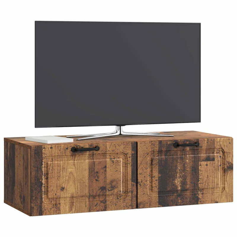 Sieninė TV spintelė Sendintos medienos 98 x 41 x 30 cm
