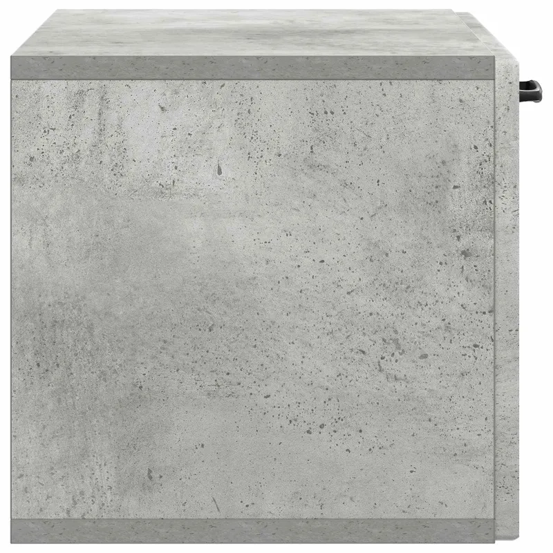 Sieninė TV spintelė Betono pilka 59,5 x 31 x 30 cm