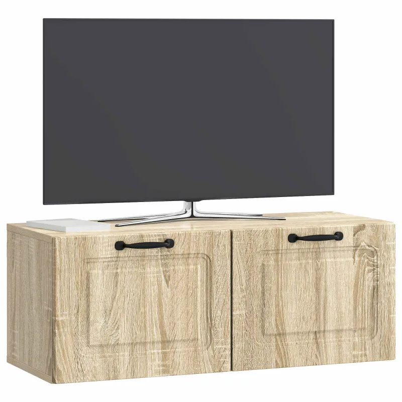 Sieninė TV spintelė Sonoma ąžuolas 78,5 x 31 x 30 cm