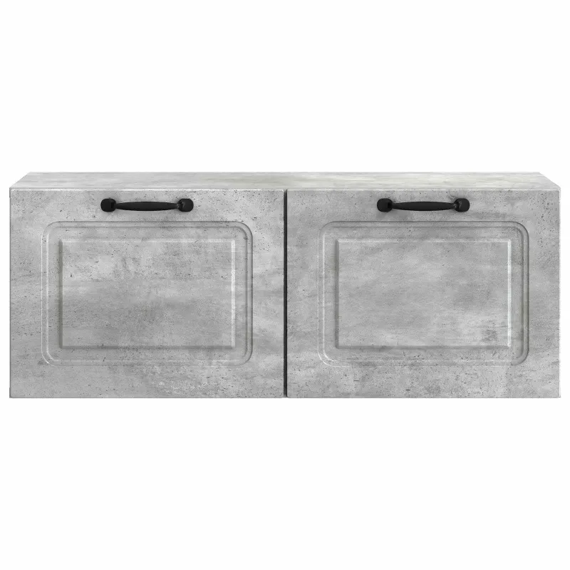 Sieninė TV spintelė Betono pilka 78,5 x 31 x 30 cm