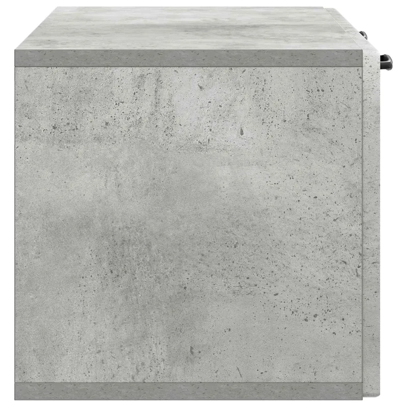 Sieninė TV spintelė Betono pilka 78,5 x 31 x 30 cm