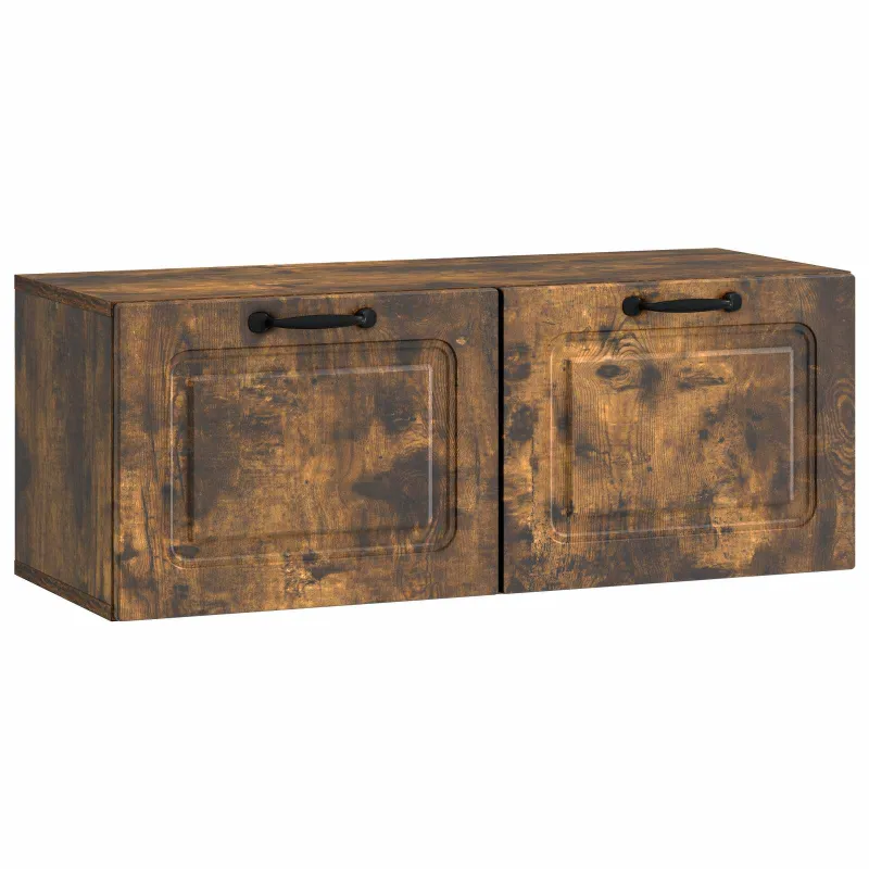 Sieninė TV spintelė Dūminio ąžuolo 78,5 x 31 x 30 cm