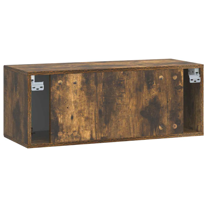Sieninė TV spintelė Dūminio ąžuolo 78,5 x 31 x 30 cm