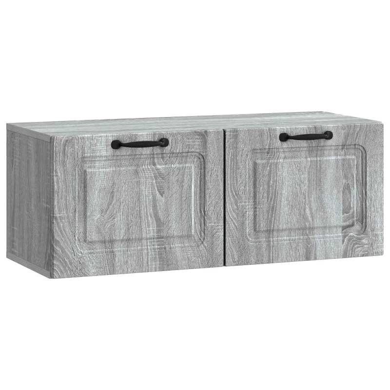 Sieninė TV spintelė Pilka sonoma ąžuolo 78,5 x 31 x 30 cm
