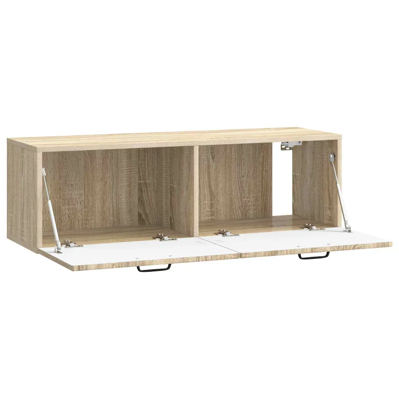 Sieninė TV spintelė Sonoma ąžuolas 98 x 31 x 30 cm