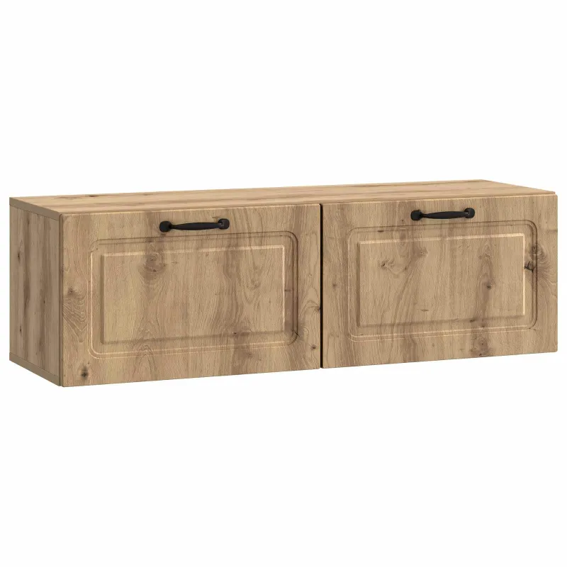 Sieninė TV spintelė Artisano ąžuolo 98 x 31 x 30 cm