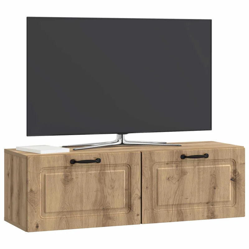 Sieninė TV spintelė Artisano ąžuolo 98 x 31 x 30 cm