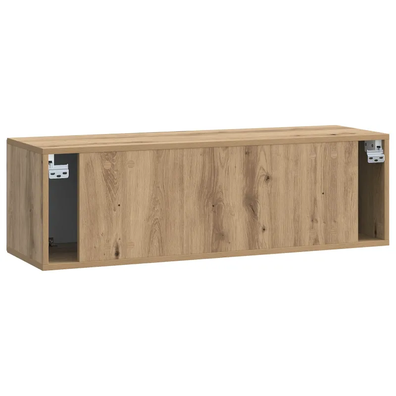 Sieninė TV spintelė Artisano ąžuolo 98 x 31 x 30 cm