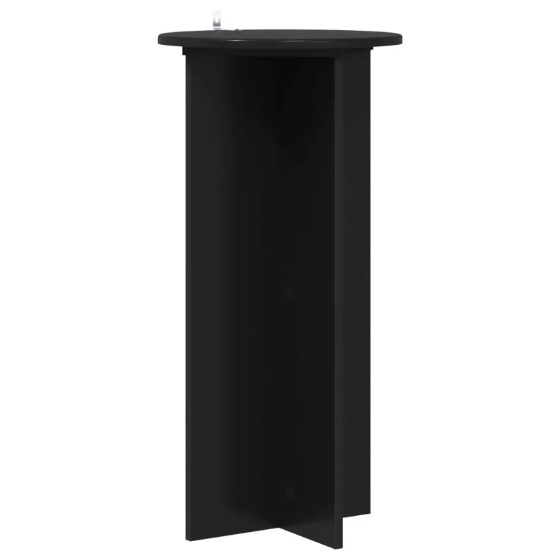Augalų stovas 2 pcs Juoda 40 x 40 x 80 cm Apdirbta mediena