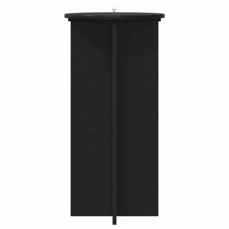 Augalų stovas 2 pcs Juoda 40 x 40 x 80 cm Apdirbta mediena