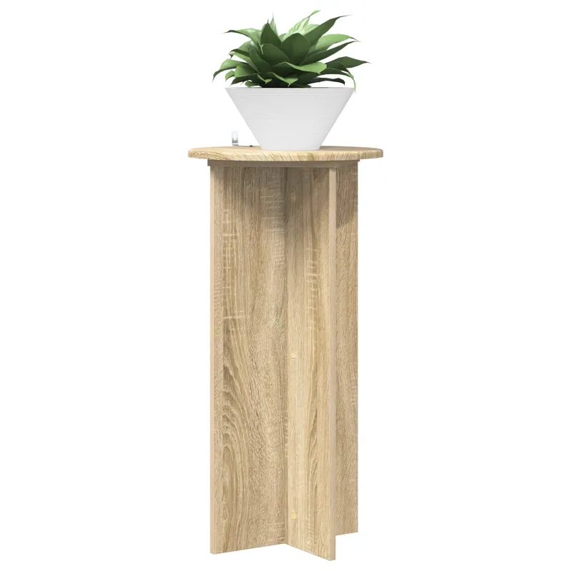 Augalų stovas 2 pcs Sonoma ąžuolas 40 x 40 x 80 cm