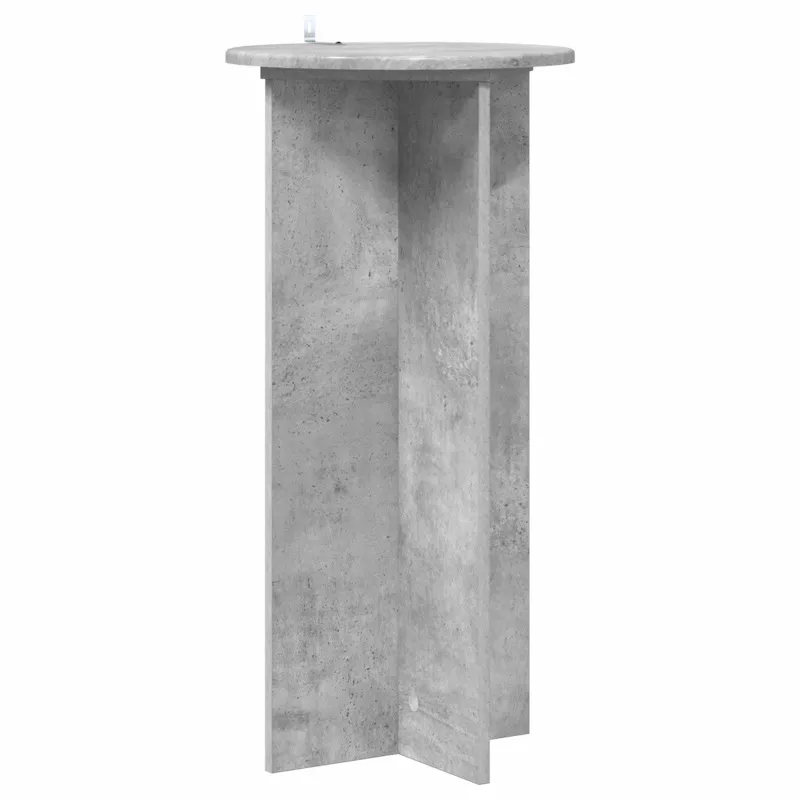 Augalų stovas 2 pcs Betono pilka 40 x 40 x 80 cm