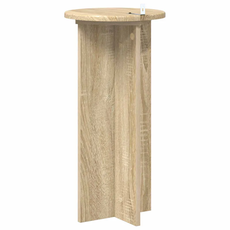 Augalų stovas 2 pcs Sonoma ąžuolas 29,5 x 29,5 x 60 cm