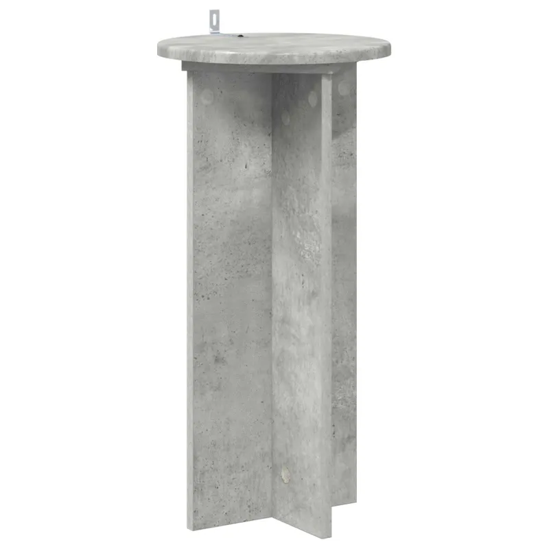 Augalų stovas 2 pcs Betono pilka 29,5 x 29,5 x 60 cm