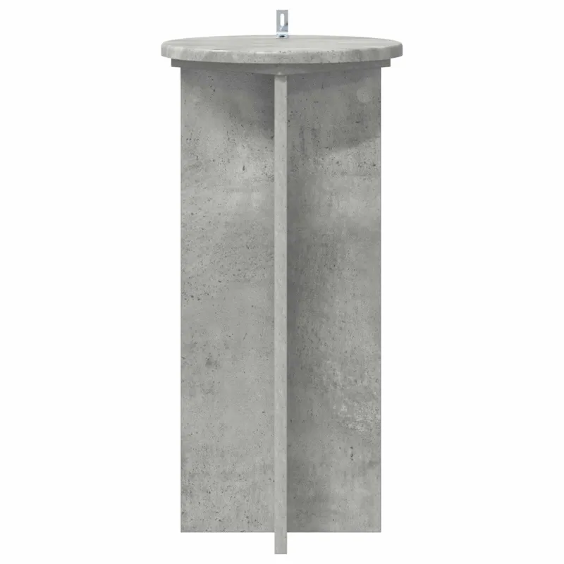Augalų stovas 2 pcs Betono pilka 29,5 x 29,5 x 60 cm
