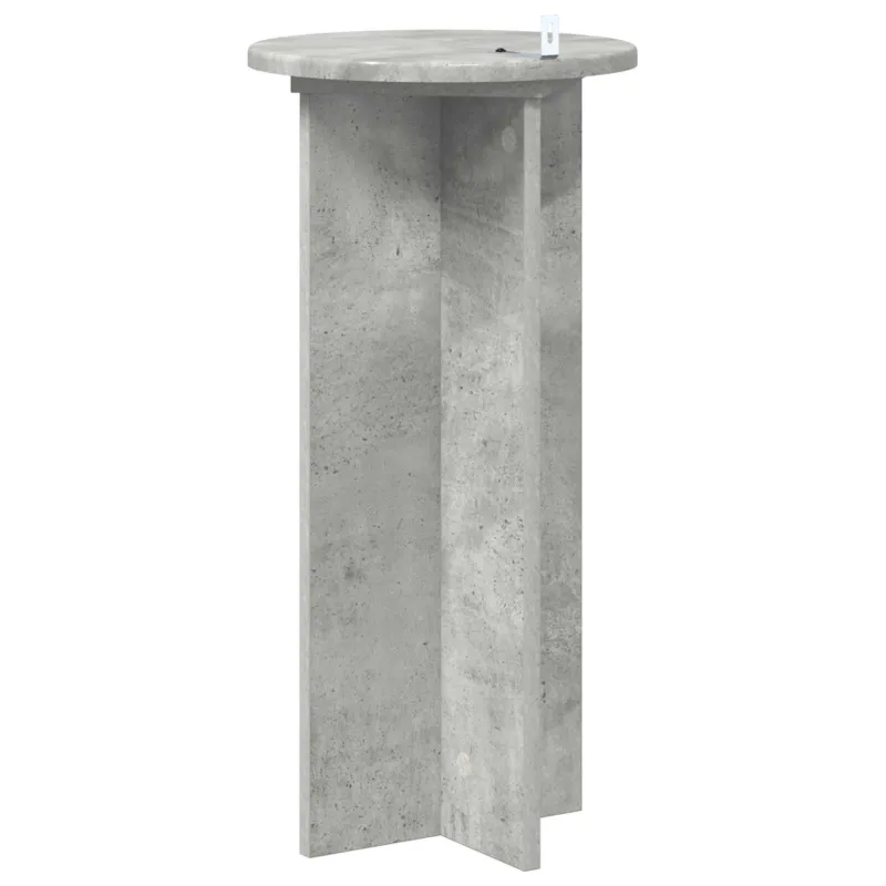 Augalų stovas 2 pcs Betono pilka 29,5 x 29,5 x 60 cm