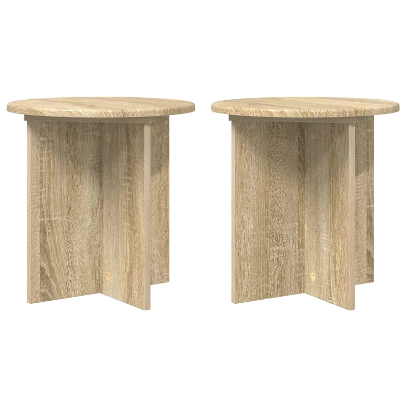 Augalų stovas 2 pcs Sonoma ąžuolas 40 x 40 x 40 cm