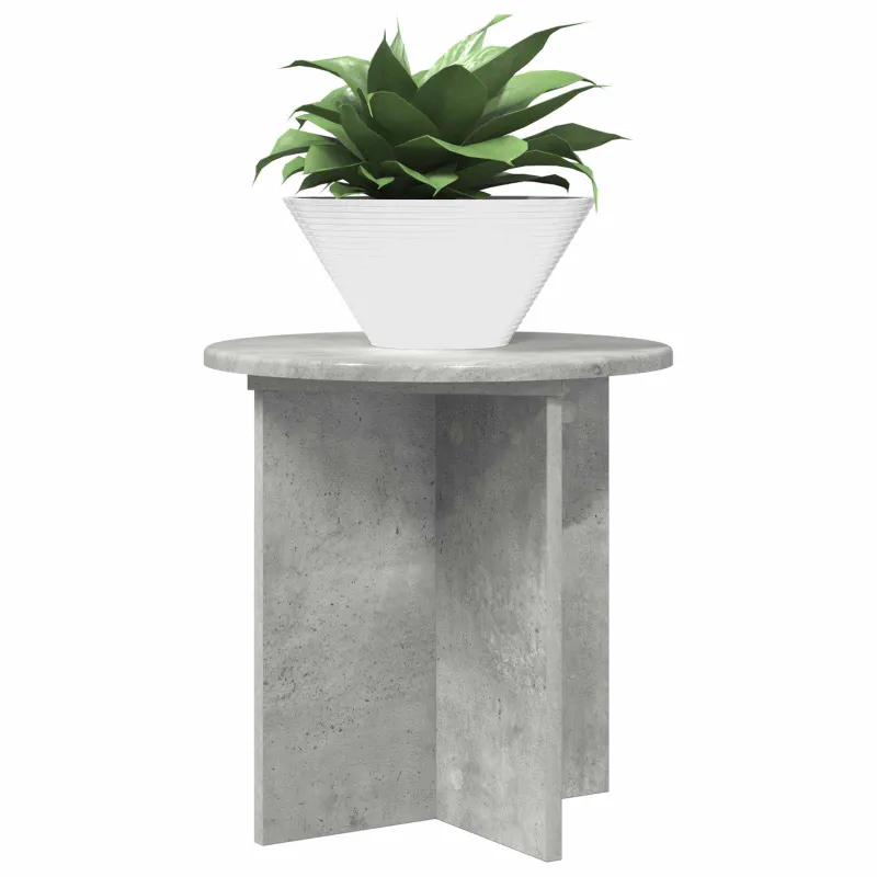 Augalų stovas 2 pcs Betono pilka 40 x 40 x 40 cm