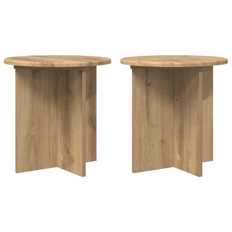 Augalų stovas 2 pcs Artisano ąžuolo 40 x 40 x 40 cm