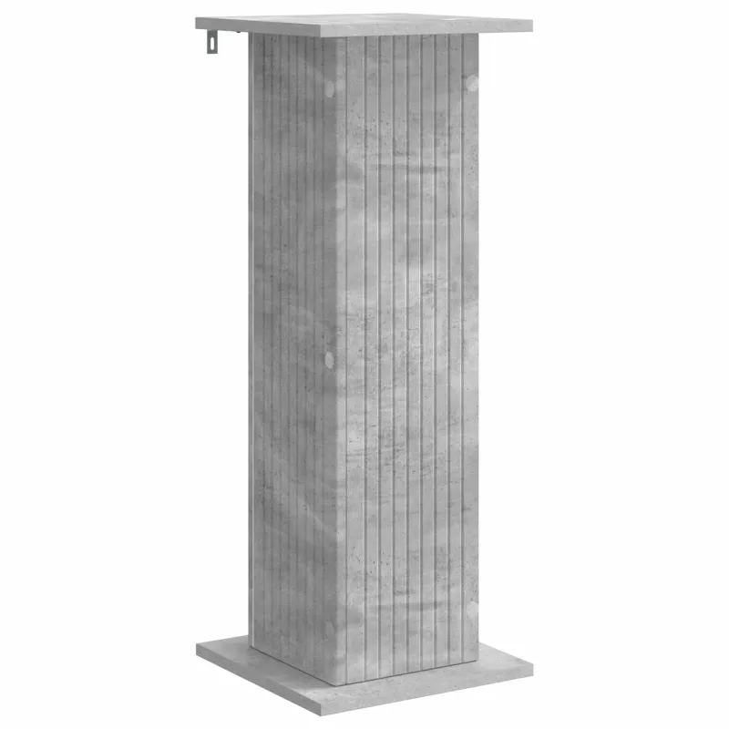 Augalų stovas 2 pcs Betono pilka 30,5 x 30 x 80,5 cm