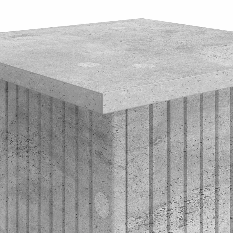 Augalų stovas 2 pcs Betono pilka 30,5 x 30 x 80,5 cm