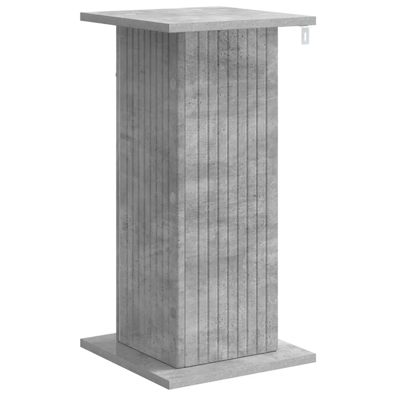 Augalų stovas Betono pilka 30,5 x 30 x 60,5 cm Apdirbta mediena