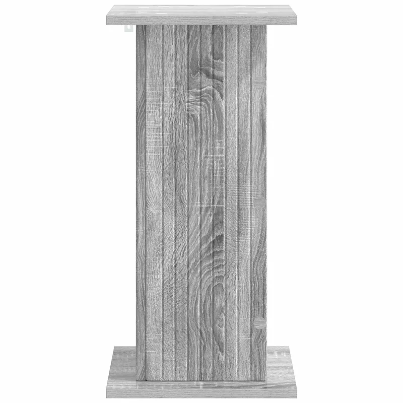 Augalų stovas 2 pcs Pilka sonoma ąžuolo 30,5 x 30 x 60,5 cm