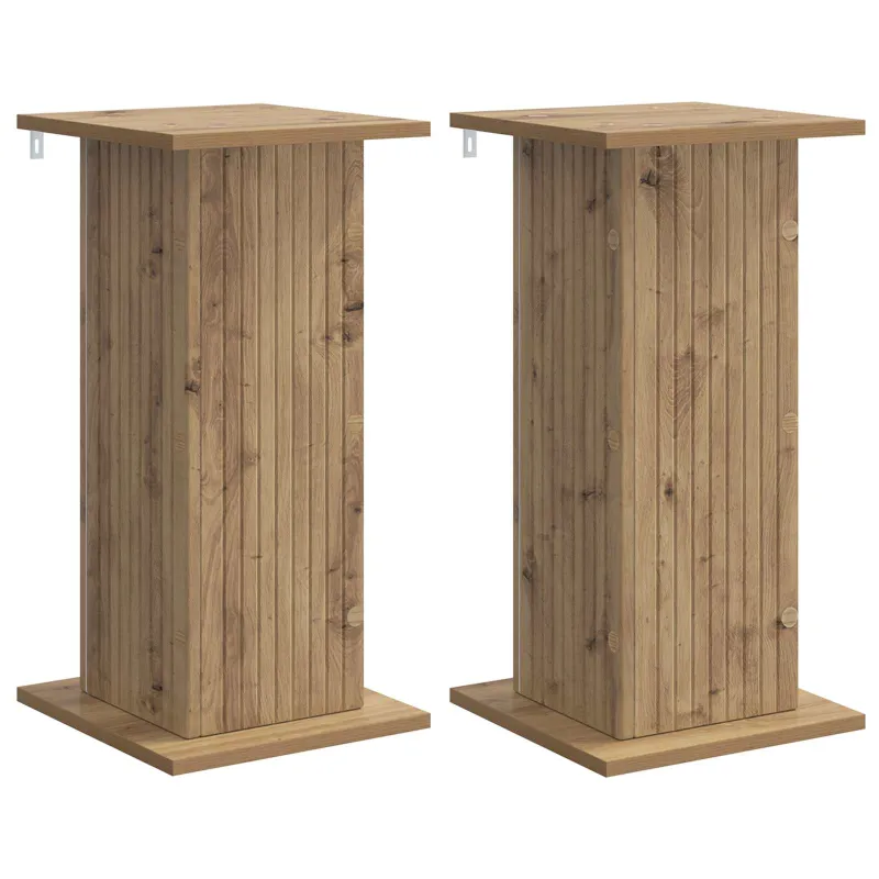Augalų stovas 2 pcs Artisano ąžuolo 30,5 x 30 x 60,5 cm