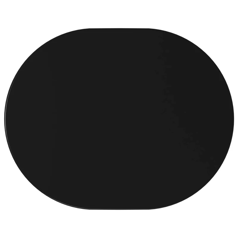 Šoninis stalas Juoda 50 x 39,5 x 55 cm Apdirbta mediena