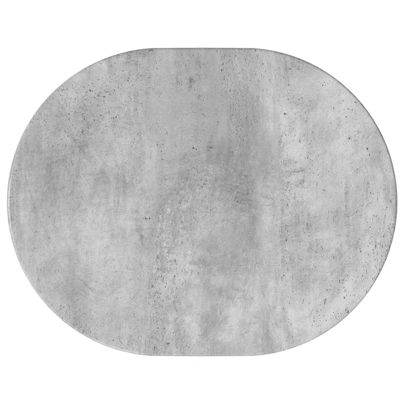 Šoninis stalas Betono pilka 50 x 39,5 x 55 cm Apdirbta mediena