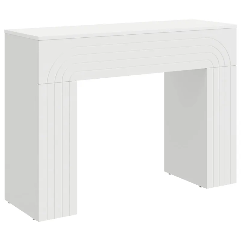 Kavos staliukas Balta 102 x 35 x 75 cm Apdirbta mediena