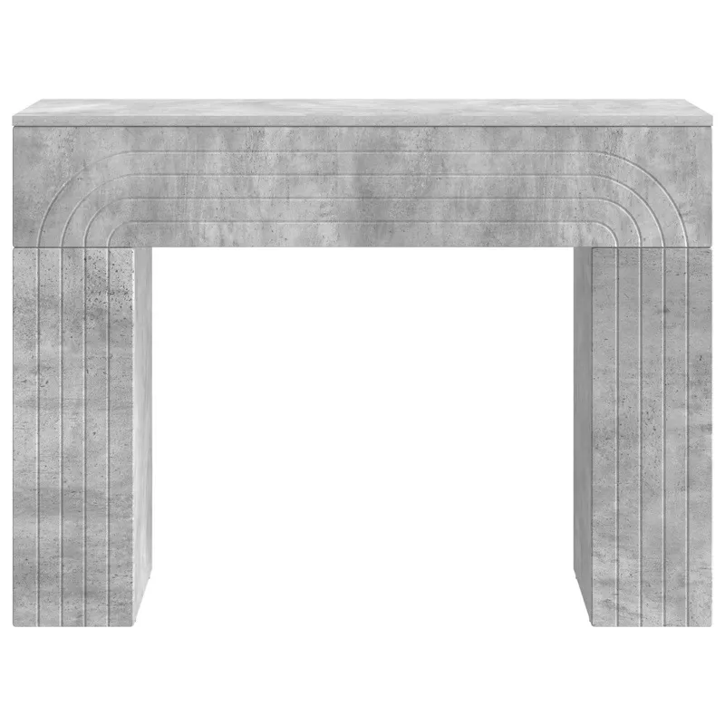 Kavos staliukas Betono pilka 102 x 35 x 75 cm Apdirbta mediena