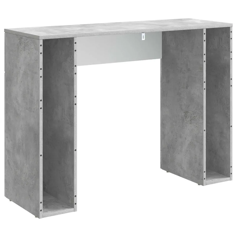 Kavos staliukas Betono pilka 102 x 35 x 75 cm Apdirbta mediena