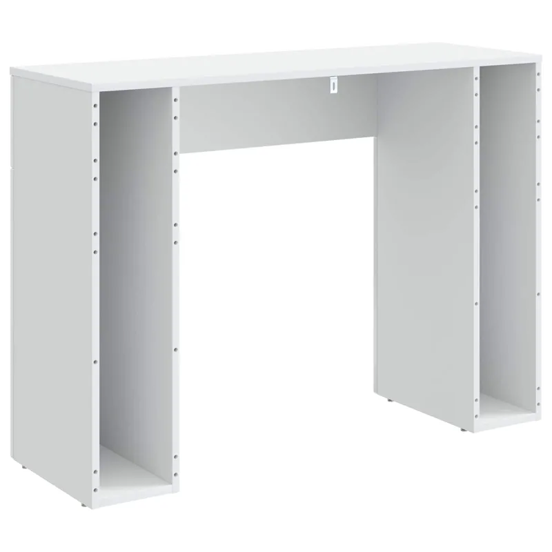 Kavos staliukas Itin blizgi balta 102 x 35 x 75 cm