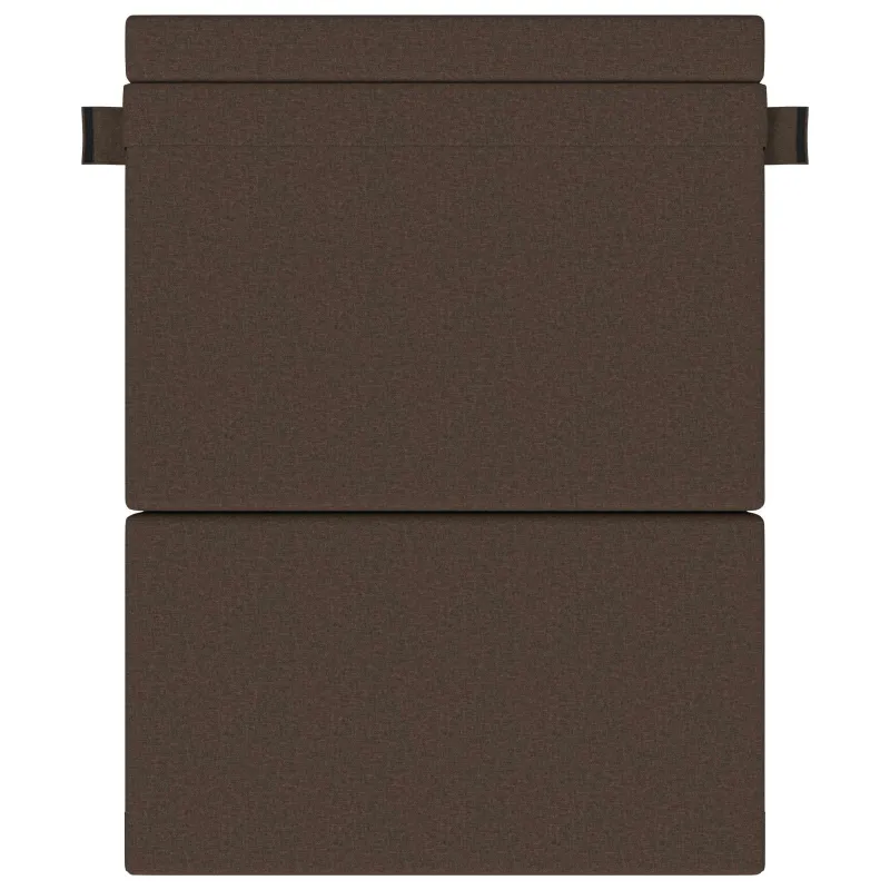 Sulankstomas Sofos Lova Taupe 152 x 86,5 x 60 cm Audinys